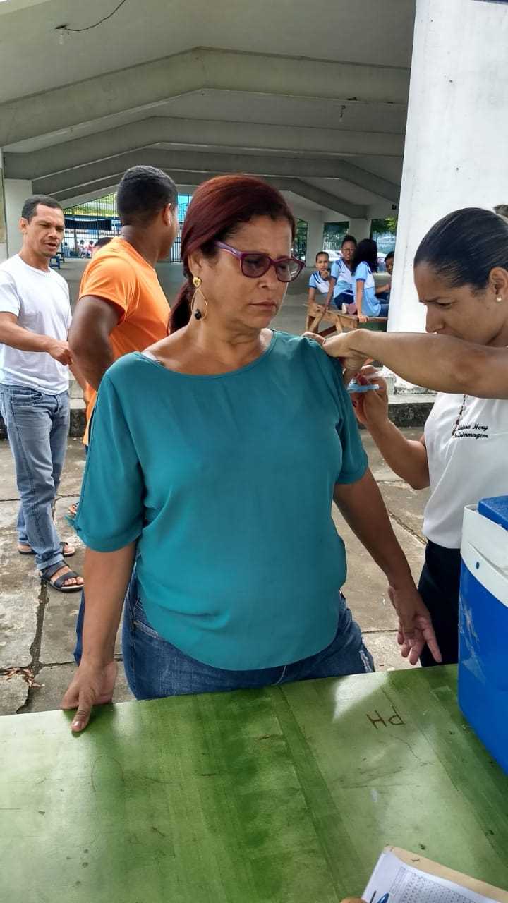 Camacã: Campanha de Vacinação contra Influenza (Gripe) alcança professores da rede pública 
